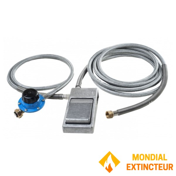 Binaural with safety pedal for GF42