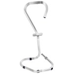 Chrome-plated extinguisher holder