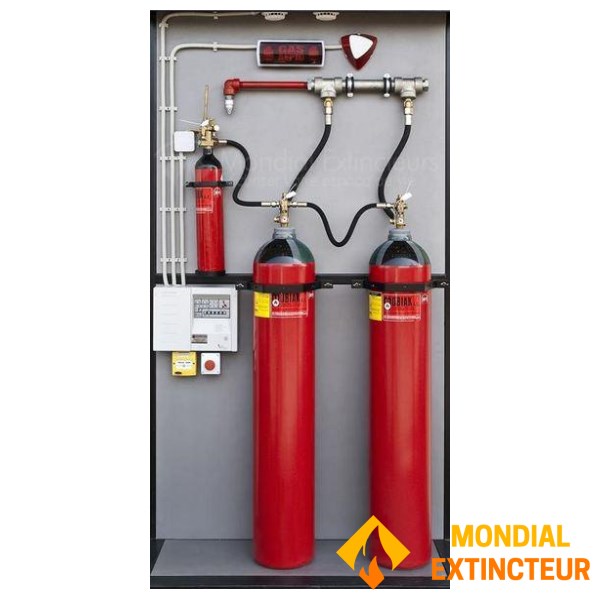Complete automatic detection and extinguishing system