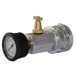 Control plug for dry columns