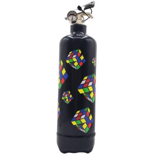 Design "RUBIC BLACK" fire extinguisher