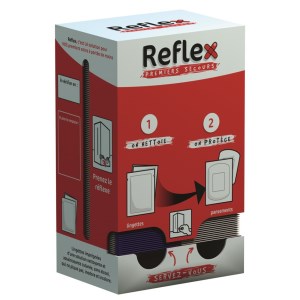 Dispenser of 100 adhesive dressings and 50 cleansing wipes