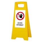 Easel "ACCESS PROHIBITED"