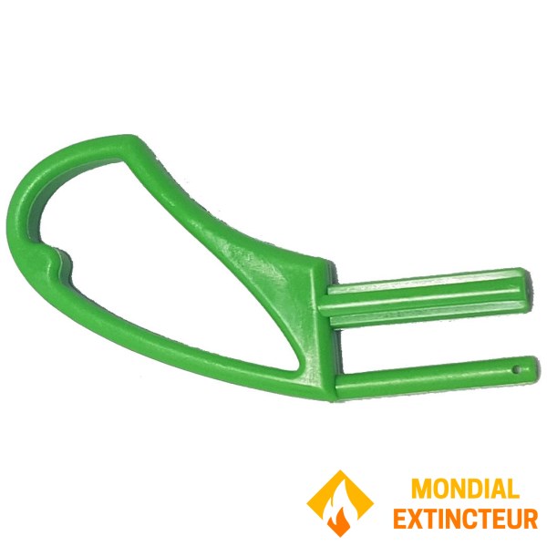 Ecological green Eurofire pin - SPIT range