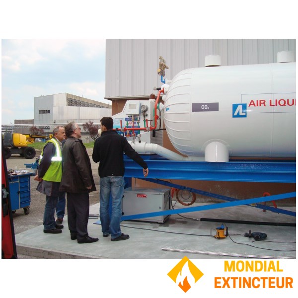 Filling CO2 extinguishers "CFA 5"