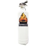 Fire extinguisher Design "BARBECUE WITH FIRST NAME"