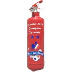 Fire extinguisher "Merci les bleus"