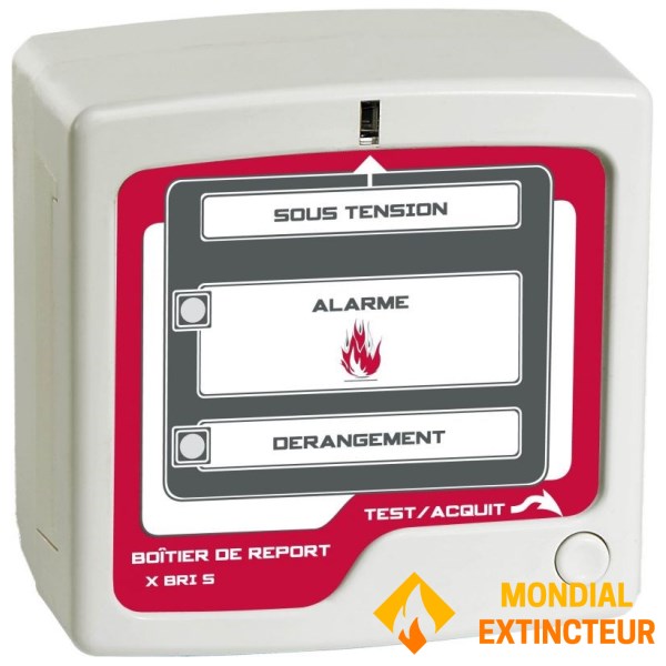 Fire information summary report box