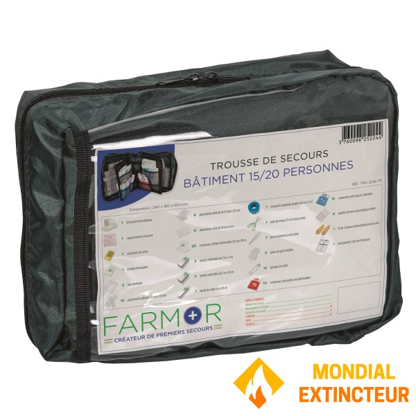 First-aid kit 15/20-person "building" 