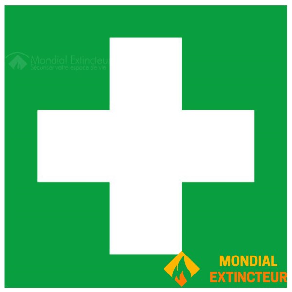 First aid sign - W.200 x H.200 mm
