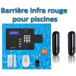 Infrared barrier for swimming pools