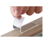 Double-sided "invisible" high-strength adhesive