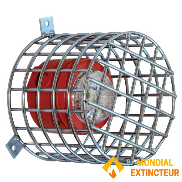 Large-format protective grille for diffusers