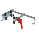 Manual clamping vise