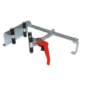 Manual clamping vise