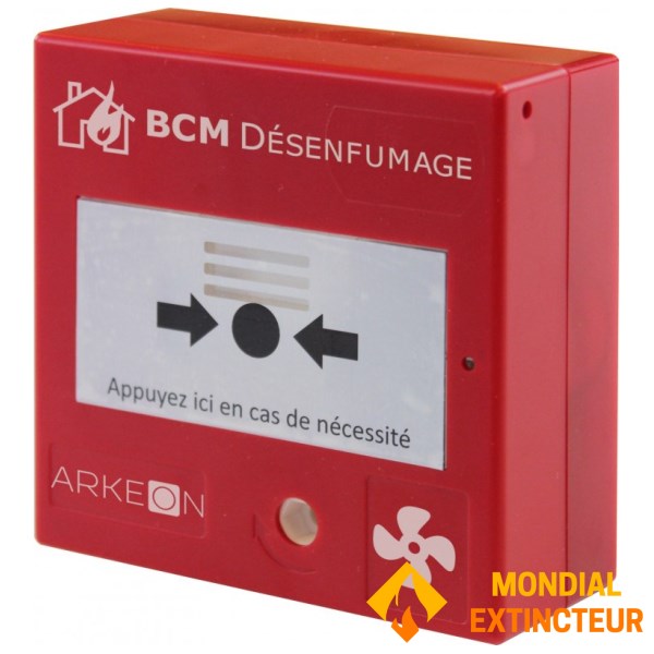 Manual smoke control box