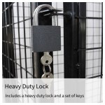 Metal Cage for Gas Cylinder Storage - 118 cm