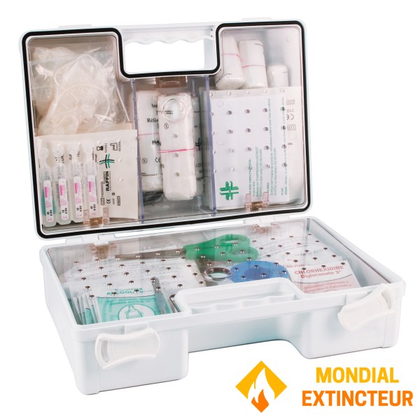 Occupational medicine first aid box - Intervention