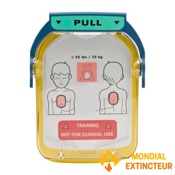 Pediatric training electrode cartridge for HS1 Trainer Philips