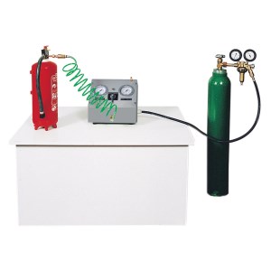 Permanent pressure filling system