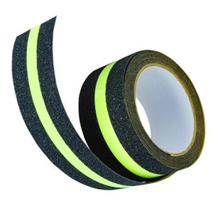 Photoluminescent adhesive anti-slip tape - Indoors and outdoors