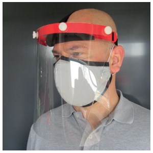 Polyethylene visor - Steel tower