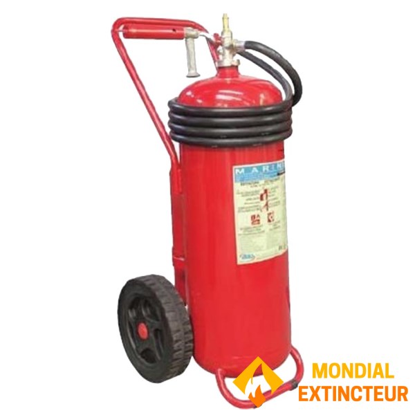 Powder extinguisher 50 Kg ABC - Auxiliary Pressure - ANAF Brand