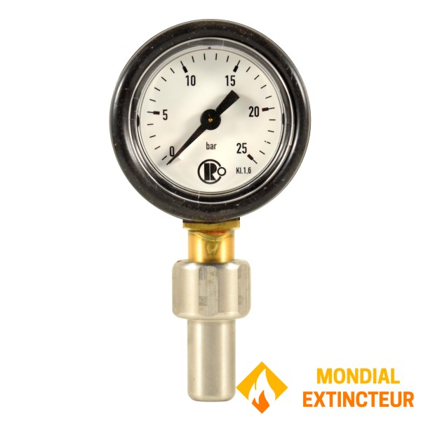 Quick-connect test gauge