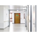 Radio alarm for emergency exit