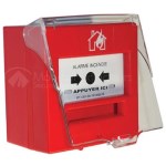 Radio manual release with cover - Addressable