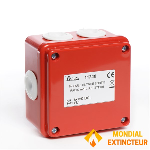 Radio I/O module with repeater