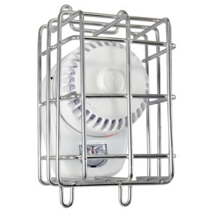 Rectangular protective grille for diffusers