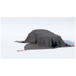 Reusable high-density fire blanket for cars