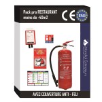 Safety kit for restaurants under 40 M²