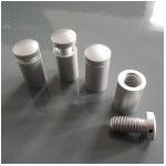 Set of 4 spacers with screw covers