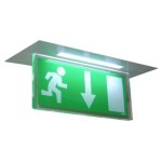 Sheet metal flush-mounting box for Ceiling