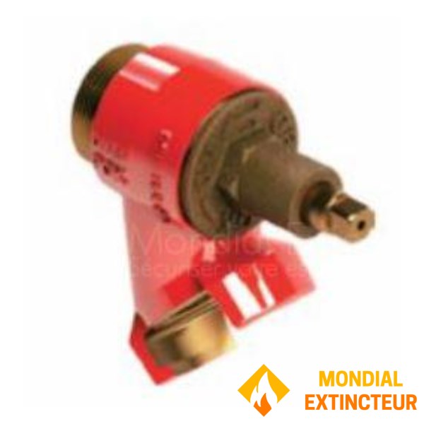 Single dry column outlet DN40