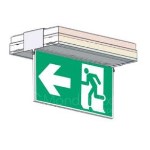 Single-sided ceiling-mounted silk-screen door