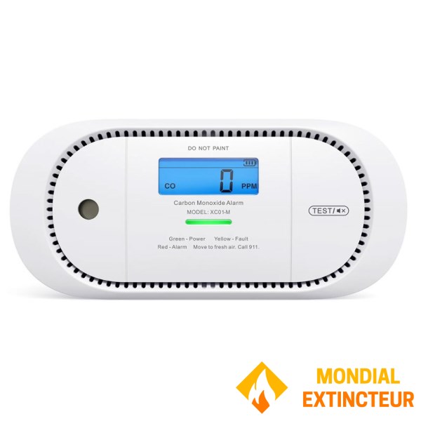 Smart carbon monoxide detector - Phone connected