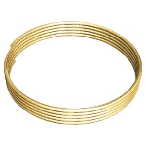 Smoke extraction copper pipe Ø 6 - coil of 25m - annealed hardness = R200