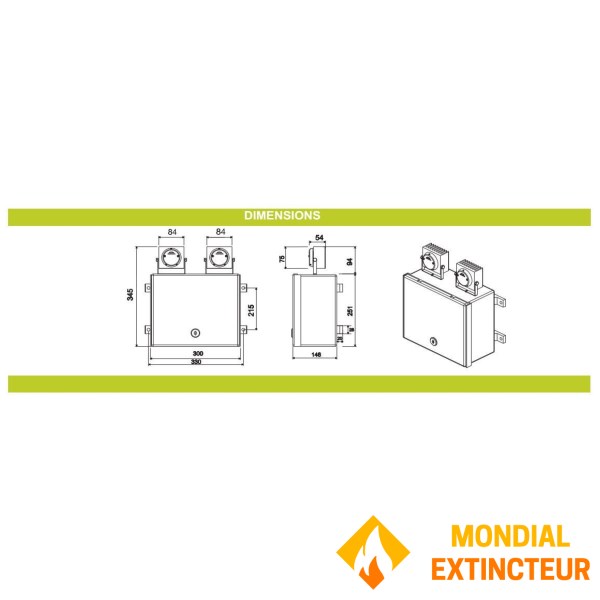 Stand-alone safety light - Addressable