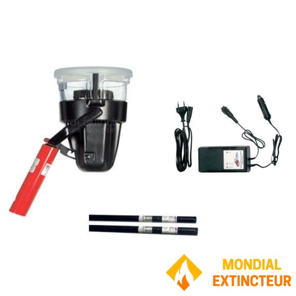 Stand-alone test bowl for heat detectors