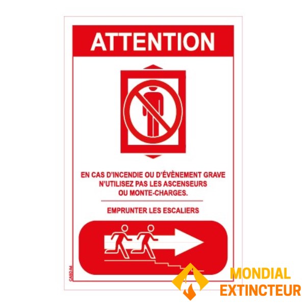 Straight elevator instructions - A5 format