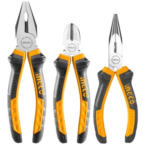 Trio of pliers for technicians