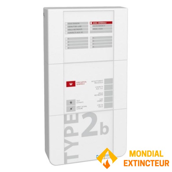 Type 2B fire alarm - 4 Neutronic loops - TT2B-PR4