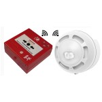 Type 4 addressable radio kit including DM and waterproof Flash siren - 1200-meter range