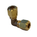 Union fitting Ø 6 mm with captive olives