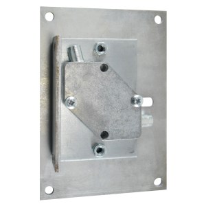 Universal mounting plate for pulleys: 150x105 mm