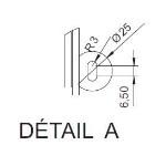 Vandal-proof anti-shock grille Model "TOLEDO"