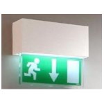 Wall-mounted metal housing - Edge lighting